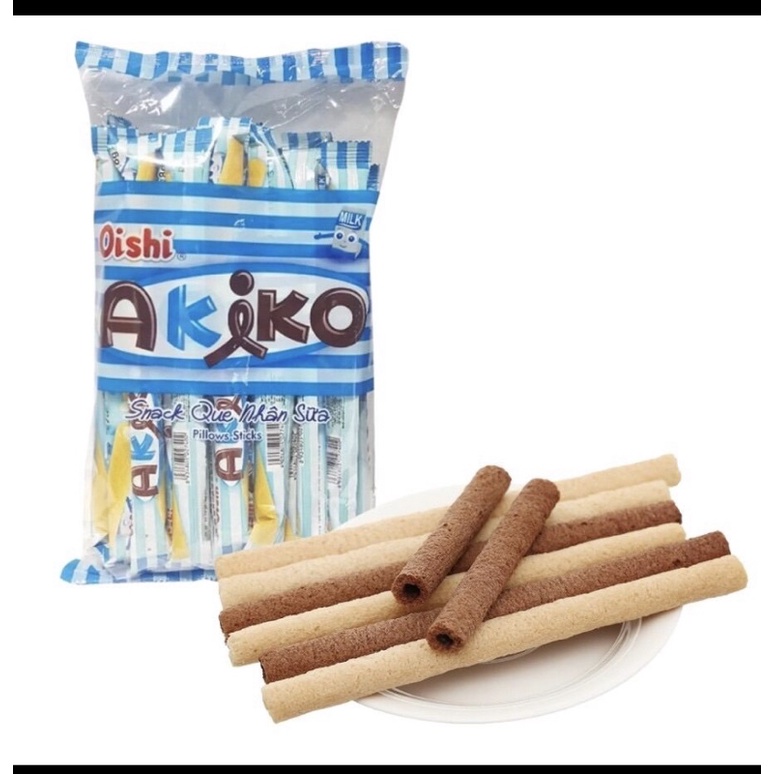 COMBO 20 CÁI BÁNH ỐNG XỐP KEM AKIKO