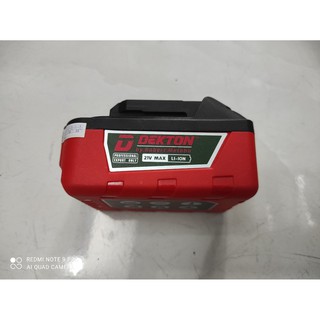 Pin dekton 21v- 4a hàng chuẩn 10cell pin sunpower li-ion