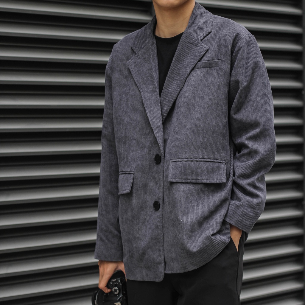 [HÀNG THIẾT KẾ] Áo Khoác Blazer Nhung Tăm Good GUY Blazer GUY's CLoset - Áo Blazer Vintage Chất liệu Nhung Tăm