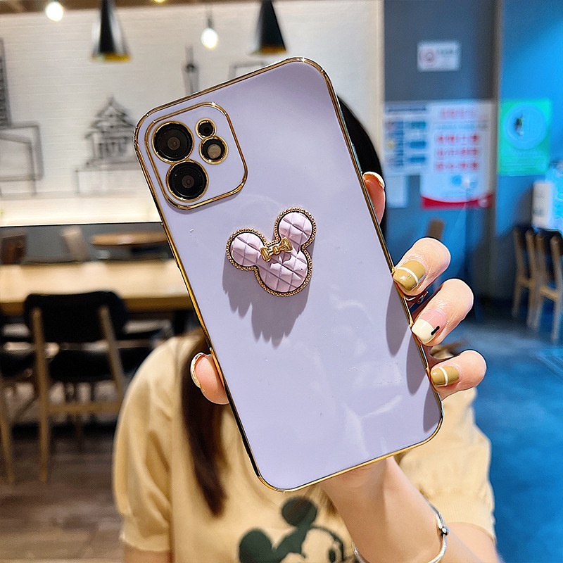 Ốp Điện Thoại Silicon Dẻo Mạ Màu 6D Chống Sốc Cho iPhone 7 8 SE 2020 X Xs XR Xs Max 11 12 13 Pro 11 12 13 Pro Max