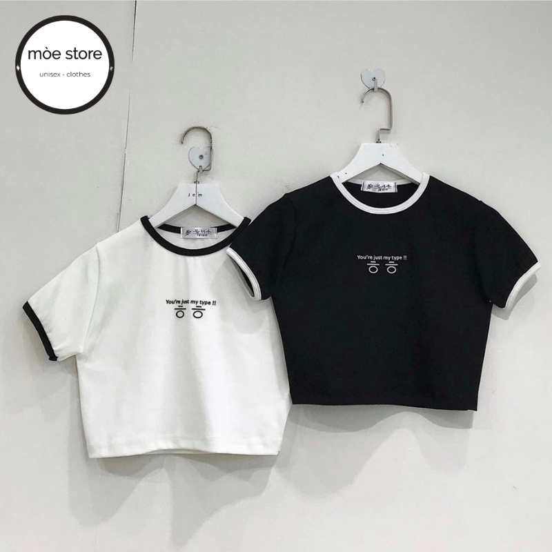 Áo croptop you're just my type - dưới 52 kg