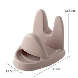 Pot cover rack sitting kitchen countertop cutting board bracket home