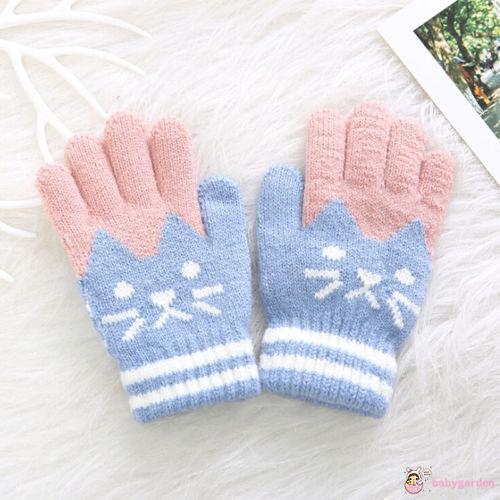 Đôi găng tay giữ ấm mùa đông kiểu dáng đáng yêu cho bé