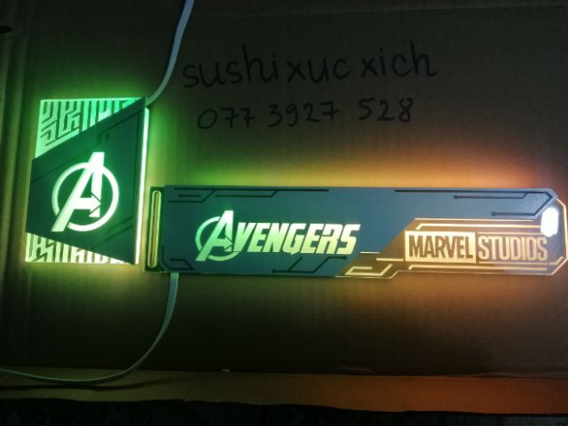 Combo Avengers 2 món ( Giá đỡ VGA + cover Ssd)