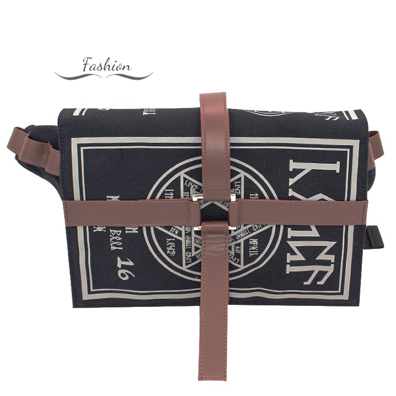 Túi đeo chéo hình quyển sách ma thuật phong cách gothic dùng hóa trang độc đáo