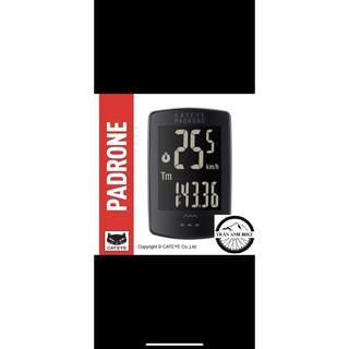 Đồng hồ đo tốc độ xe đạp không dây Cateye Padrone Stealth CC-PA100W plus