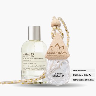 [Le Labo Santal 33] Nước hoa ô tô cao cấp / Treo xe hơi - để thơm phòng / Chính hãng NH