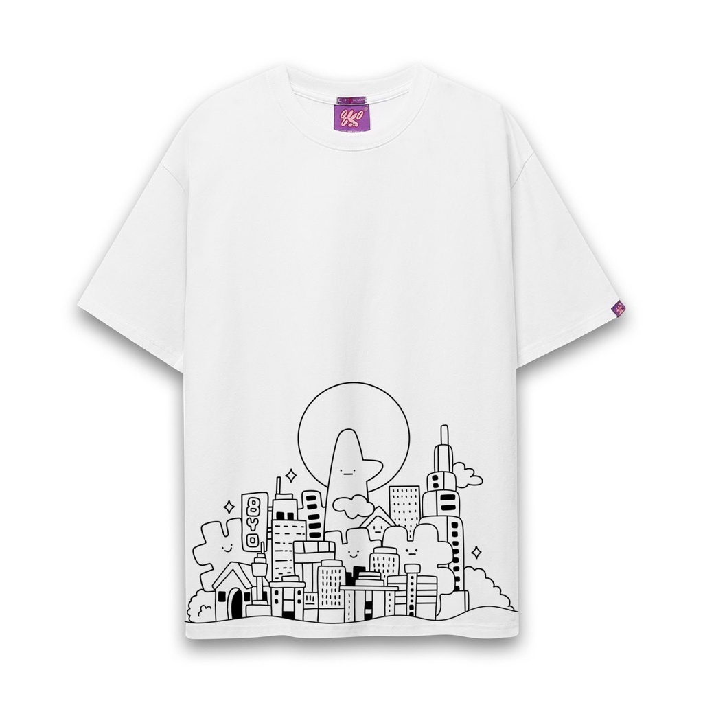 Áo thun 8YO Sài Gòn Tee - Trắng