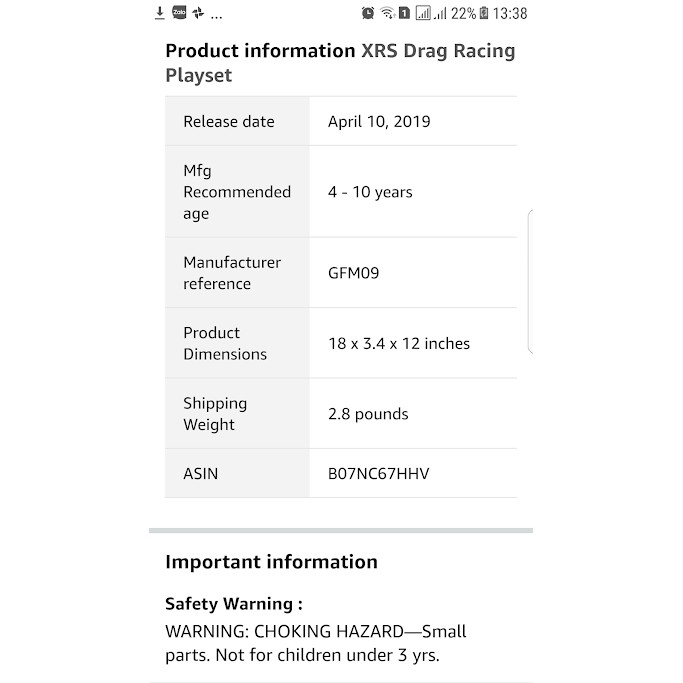 Bộ đường đua xe Disney Pixar Cars XRS Drag Racing Playset Lightning Mc Queen