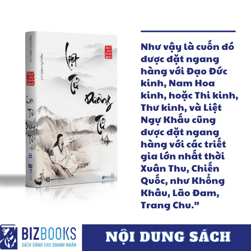 Sách - Liệt Tử Dương Tử - Nguyễn Hiến Lê (Tuyển Tập Bách Gia Tranh Minh) | BigBuy360 - bigbuy360.vn