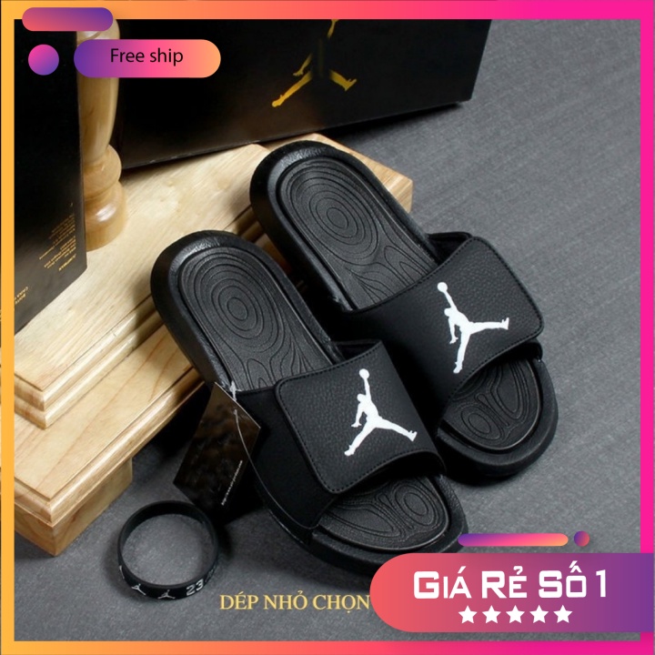 Dép jordan hydro ❤️FREESHIP ❤️ dép quai ngang dán xé bóng rổ nam nữ nhiều màu