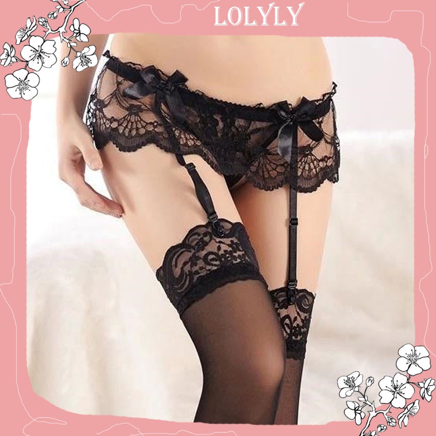 Phụ Kiện Cosplay Kẹp Tất Ren Sexy - Quần kẹp tất sexy quyến rũ siêu gợi cảm - C3-LOLYLY | BigBuy360 - bigbuy360.vn
