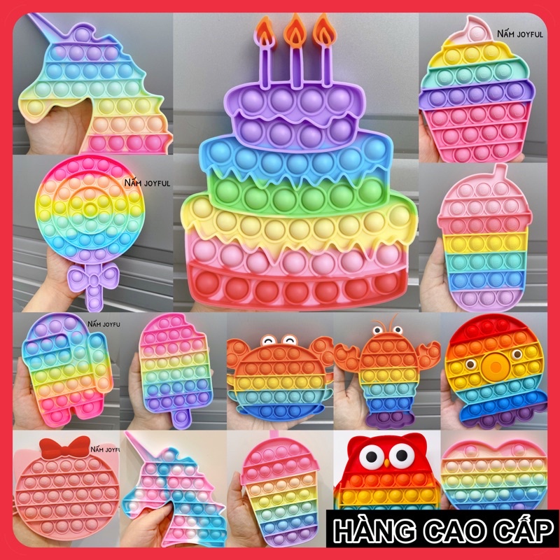 Đồ chơi pop it bóp bong bóng xả stress cho người lớn & trẻ em 4.9 41 Đánh Giá 248 Đã Bán
