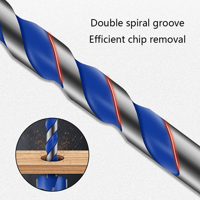 Bộ 10 Mũi Khoan Xoắn Ốc Chuôi Lục Giác Tốc Độ Cao