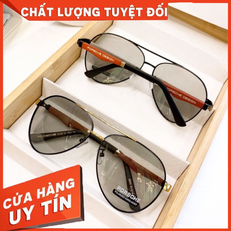 HÀNG CAO CẤP -  Kính mát nam cao cấp tròng kính đổi màu khi đi ra nắng, đổi màu theo nhiệt độ - Mắt kính chống tia UV gọ