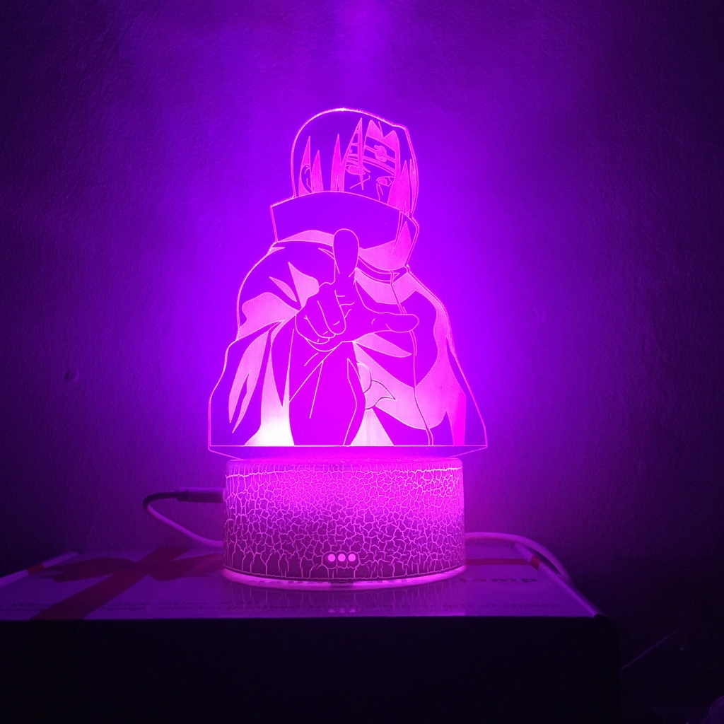 Đèn led trang trí phòng ngủ phòng khách mô hình nhân vật phim Naruto siêu độc lạ quà tặng sinh nhật đẹp ý nghĩa