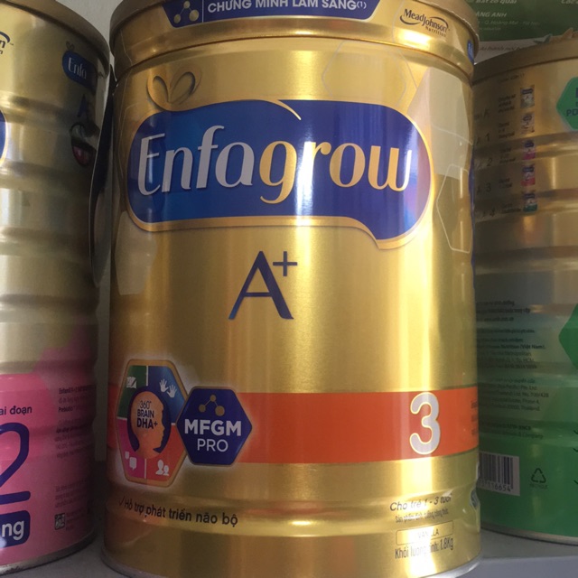 Dtae 12/2026 - Sữa Enfagrow 3(1-3 tuổi) -1,7kg.
