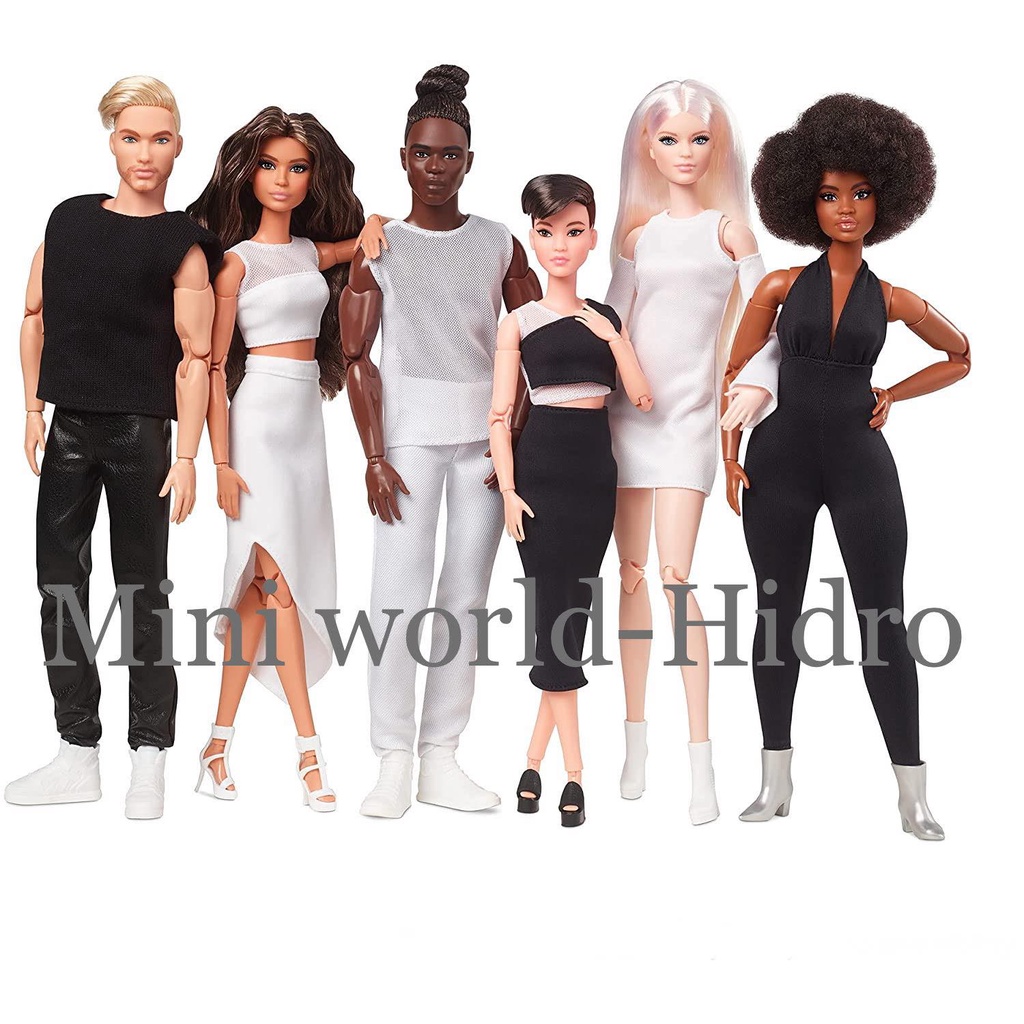 Búp bê Barbie Signature full khớp chính hãng Looks 2021 Susan