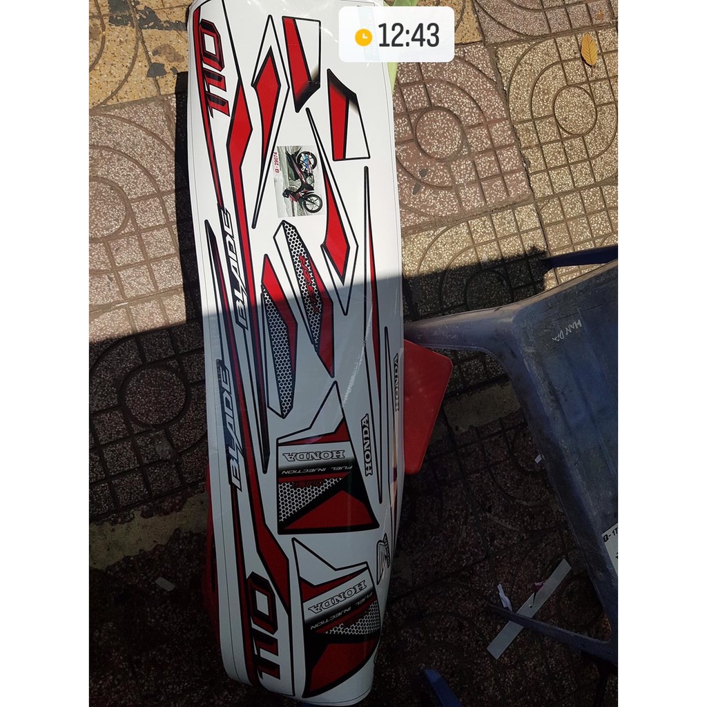 Tem Blade rời đỏ đen Y15ZR (B)