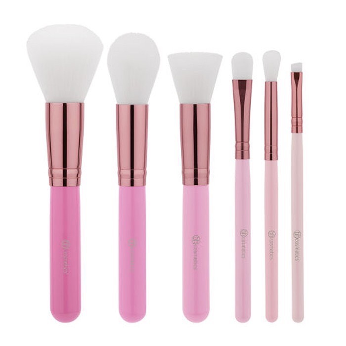 Cọ bh cosmetics Mini Pink Perfection Brush Set 6 pieces
