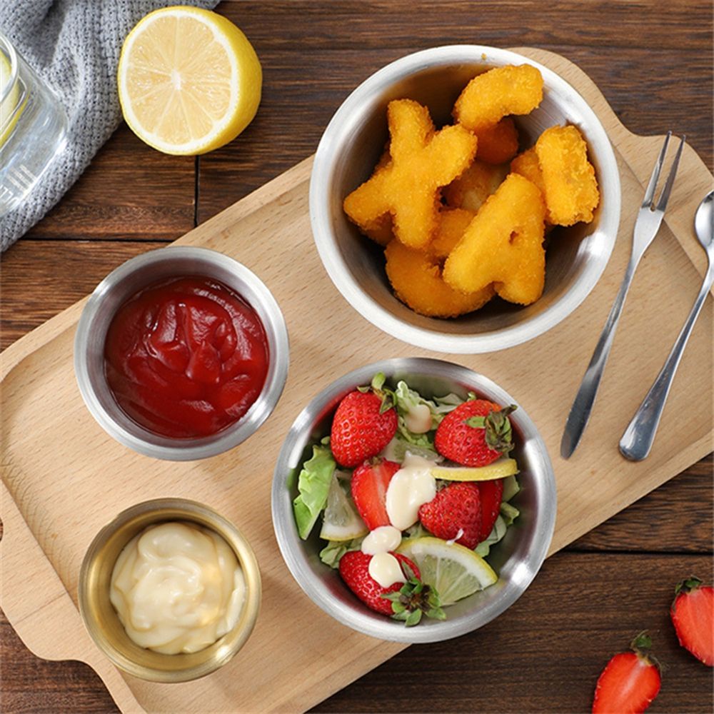 Cốc đựng gia vị bằng thép không gỉ mini cao cấp EPOCH