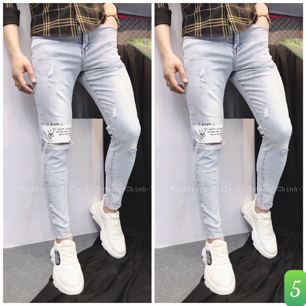 Quần Jean Nam Cao Cấp DP72 Quần Bò Nam Cao Cấp Mẫu Mới | BigBuy360 - bigbuy360.vn