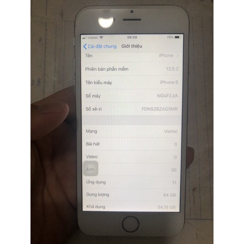 Điện thoại IPhone 6 Lock, 64G