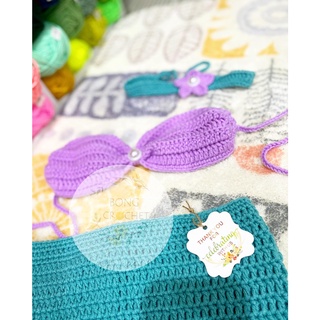 Set bikini đuôi cá len 🧶🧶🧶 Korea [Color] xinh 🍓