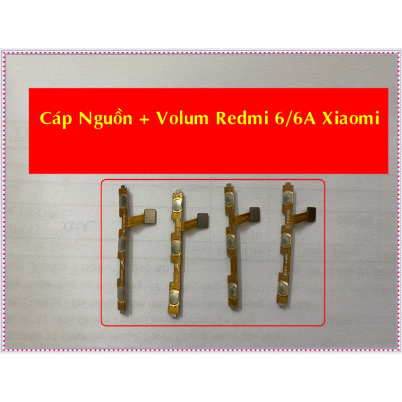 Cáp Nguồn + Volum Redmi 6/6A XIAOMI