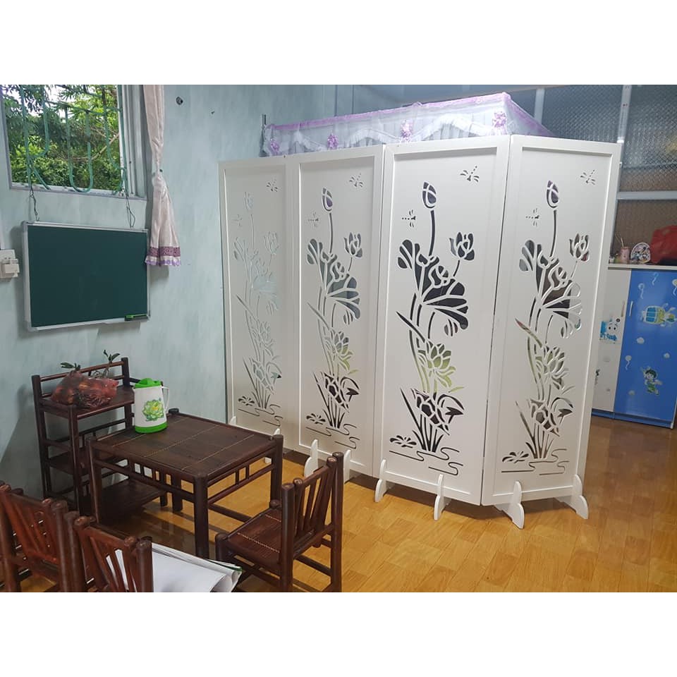 [FLASH SALE] BÌNH PHONG HOA SEN/tấm(kèm chân).IG489