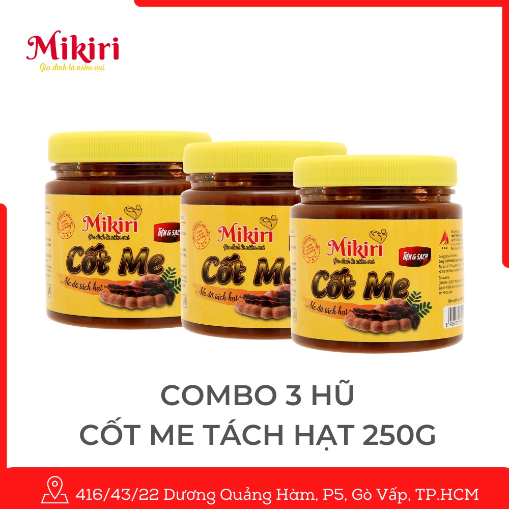 Cốt Me tách hạt Mikiri 250g