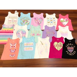 Set 3c áo tank top Place bé gái.