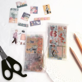 Sticker trong suốt - Room17vn