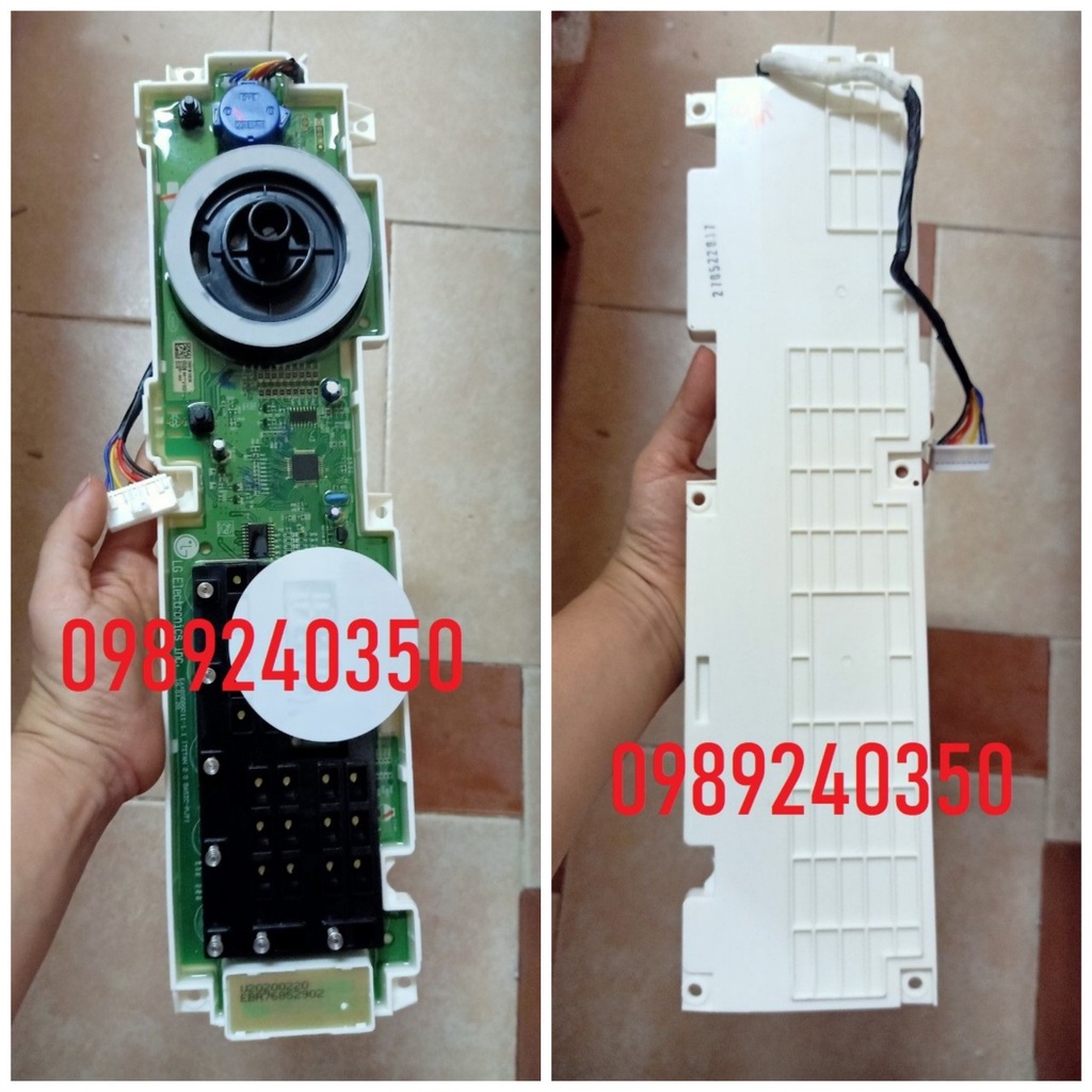 Bo mạch hiển thị máy giặt LG FC1408S4W, FC1475N5W mới chính hãng