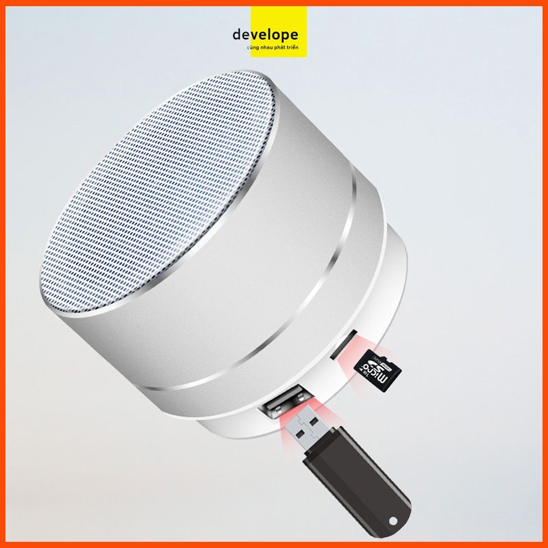 Loa bluetooth A10 mini vỏ nhôm di động - Âm Thanh Tuyệt Hay