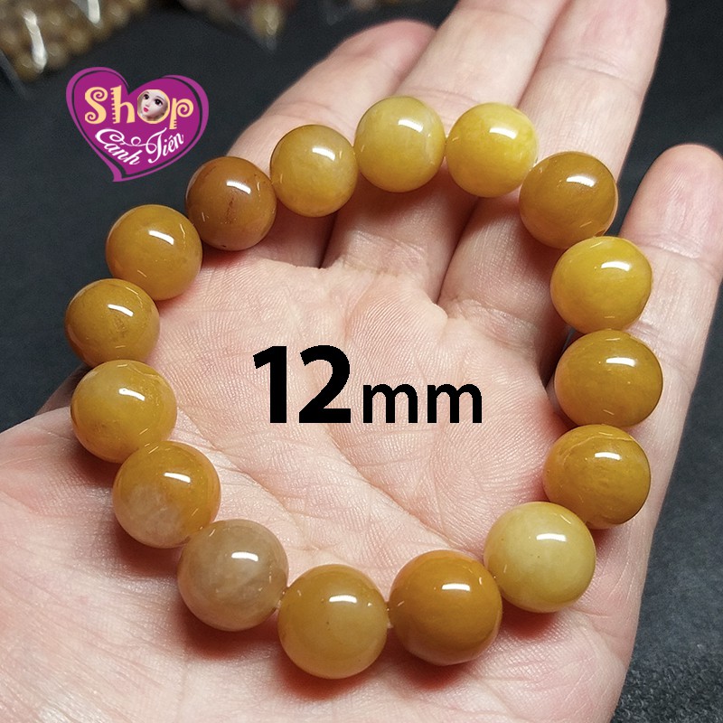 [Mã FAMAYFA giảm 10K đơn 50K] Hạt Đá Vân Vàng Nâu Rất Đẹp 8-13mm làm vòng tay | BigBuy360 - bigbuy360.vn