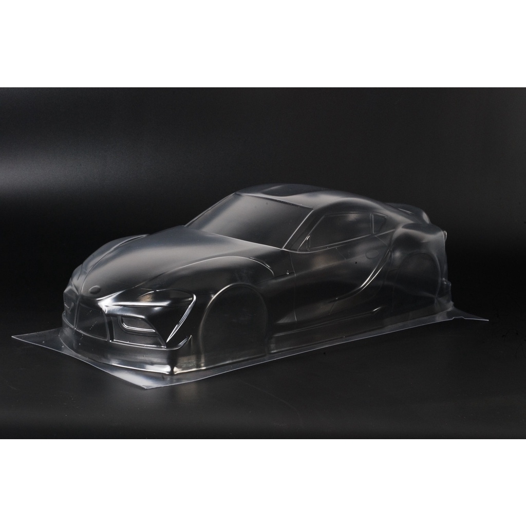 Chất lượng cao Toyota Supra GR Fast and Furious 9 1 / 10 trôi RC PC vỏ thân máy chụp đèn chiều rộng 190mm Vỏ thân trôi trong suốt RC hsp hpi trax Tamiya hsp HL ZD RACING yokomo