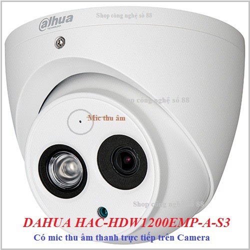 [Nhập mã ELMI01 giảm 10%]CAMERA DAHUA HAC-HDW1200EMP-A-S3