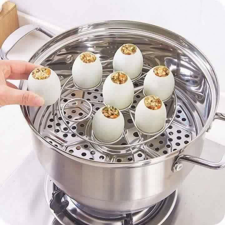 Nồi Hấp 2 Tầng inox[Giảm giá sốc]