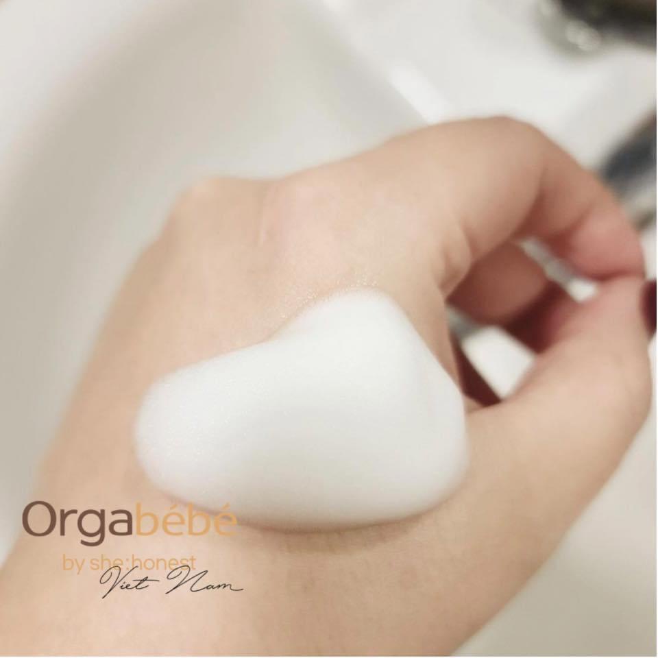 Nước vệ sinh vùng kín cho bé sơ sinh Orgabebe