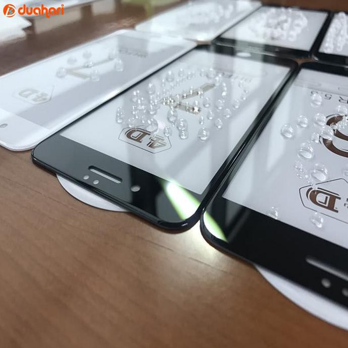 Kính Cường Lực 4d Toàn Màn Hình Cho Iphone 6 6s / 6 Plus / Iphone 7 / 7 Plus - Ip 6 Đen