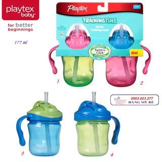 Ly tập Uống ống hút Playtex (Hàng Mỹ xách tay)