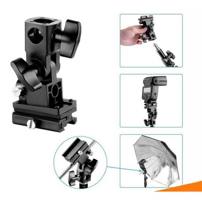 Khớp nối đèn Flash có khe cắm dù