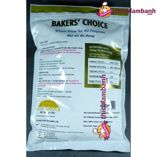 Bột Mì Baker Choice S11