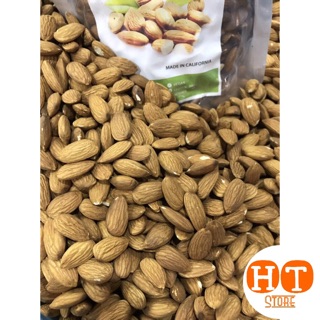 500g hạt hạnh nhân blue diamond đã tách vỏ sấy chín nguyên vị