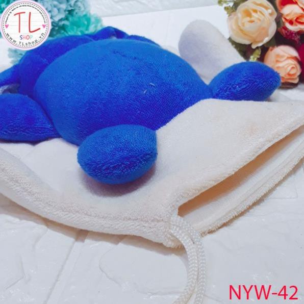 Bông tắm hình chú gấu xinh xắn – Bông tắm hình gấu Mã sản phẩm: NYW-42