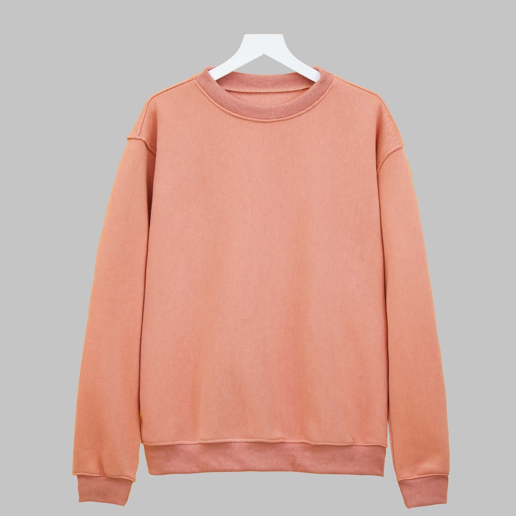 Áo nỉ Sweater TRƠN Ares.Stu shop , Áo sweater nam nữ nỉ bông cotton.
