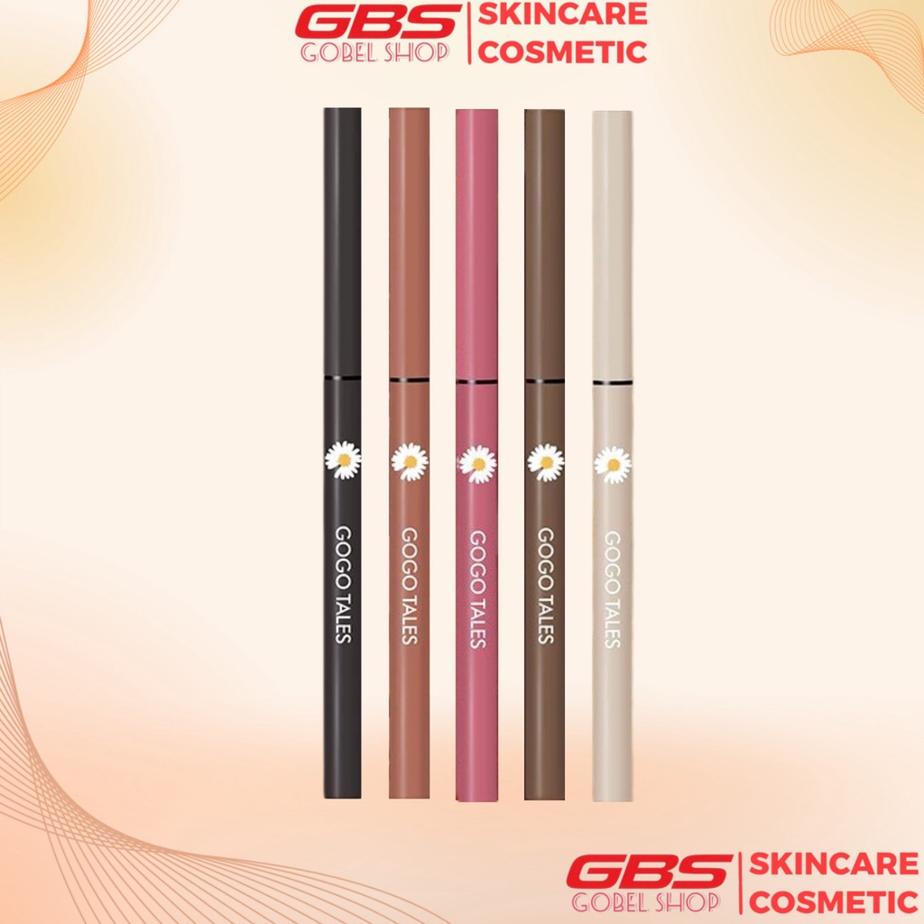 Chì Gel Kẻ Mắt Chống Nước Waterproof Crayon Eyeline GOGO TALES Hoa Cúc