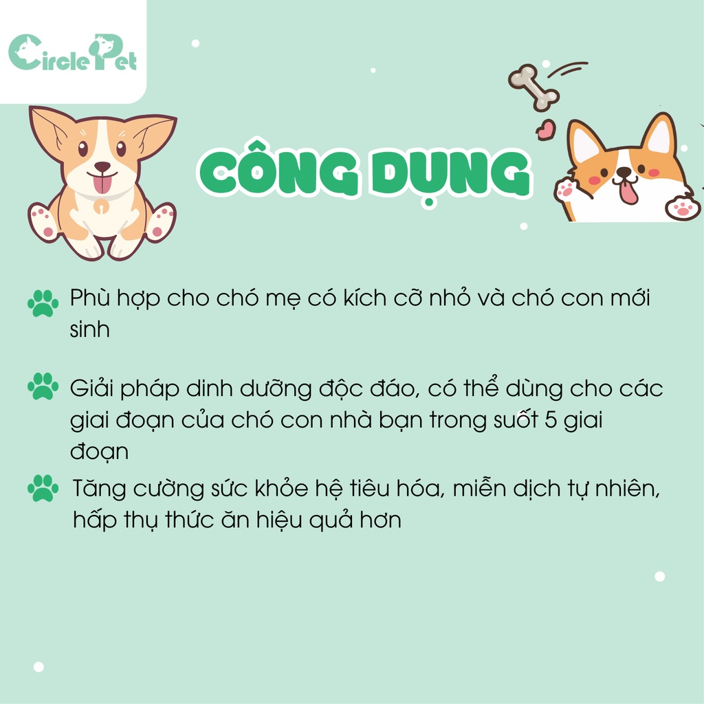 Thức Ăn Cho Chó Kích Cỡ Nhỏ Và Chó Mẹ Đang Cho Con Bú Royal Canin Mini Starter Mother And Babydog 1kg - Circle Pet