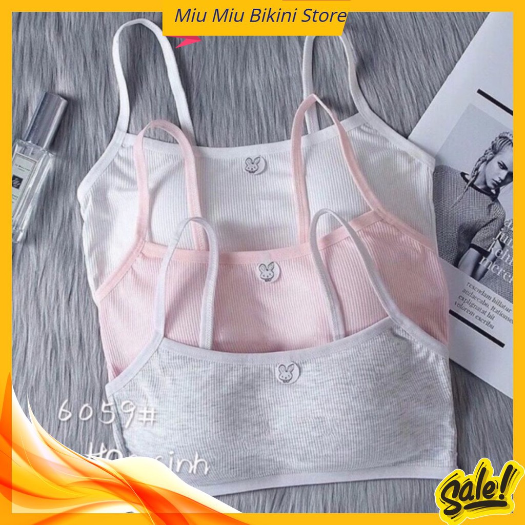Áo Lót áo bra ♥️FREESHIP♥️ Áo Bra Học Sinh,Bé Gái Có Đệm Ngực Miu Miu Store